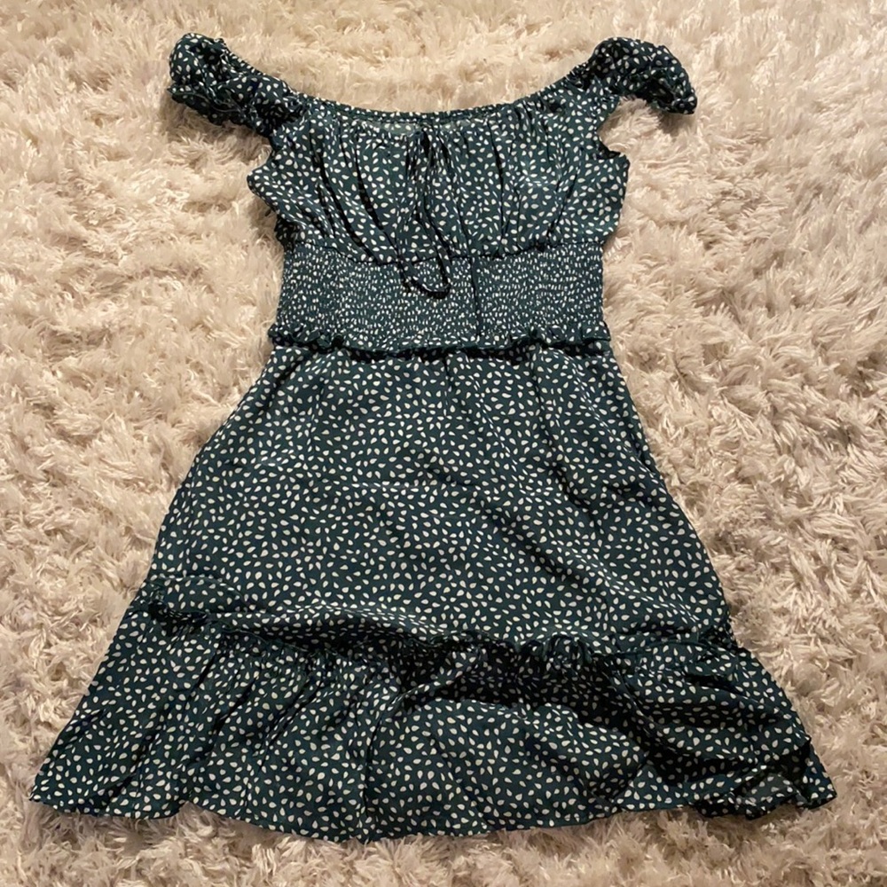 Forest Green mini dress